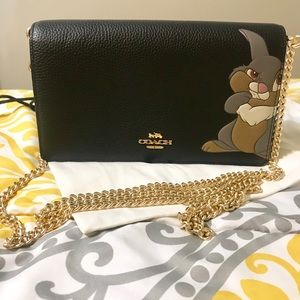 COACH x Disney Thumper shoulder crossbody bag